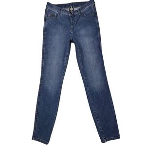 KUHL Jeans Kontour Flex Skinny Stretch Denim Womens 10 Reg10R Blue Pants Hiking